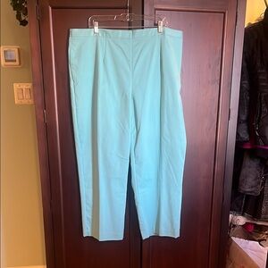 NEW Alfred Dunner Women's Aqua Pants